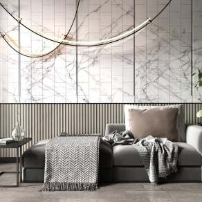 现代布艺贵妃椅3D模型下载